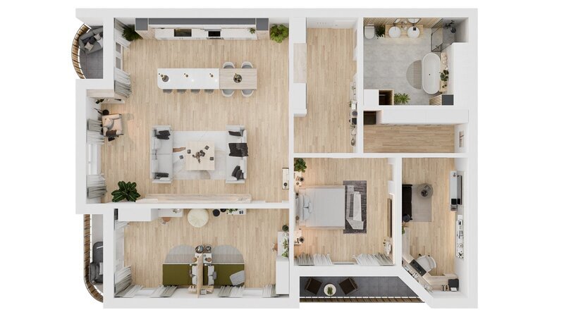 Moderní byty v Českých Budějovicích – Rezidence U Hrocha II. etapa